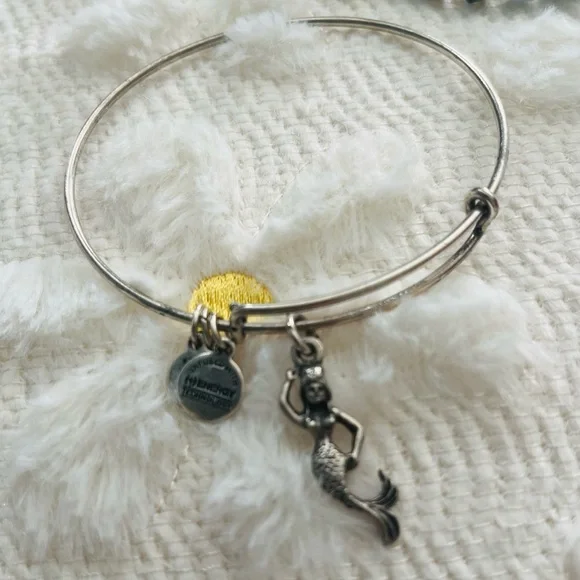 Alex and Ani Bracelet Collection of Nine - Picture 6 of 10